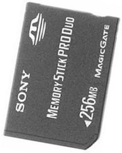 Sony MSX-M256S Memory Stick PRO Duo, 256MB Magicgate