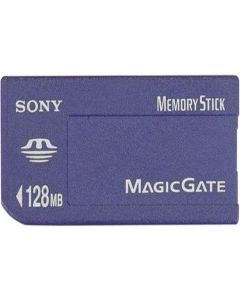 Sony 128 MB Memory Stick Media (MSH-128) (Retail Package)