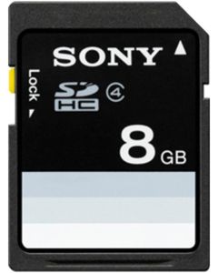 Sony SDHC Card 8 GB SF-8N4 (Black)