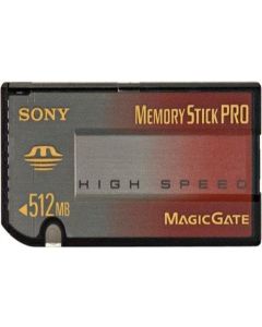 Sony MSX-512N 512 MB High Speed Memory Stick PRO Media (Retail Package)